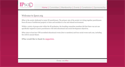 Desktop Screenshot of ipsoc.org